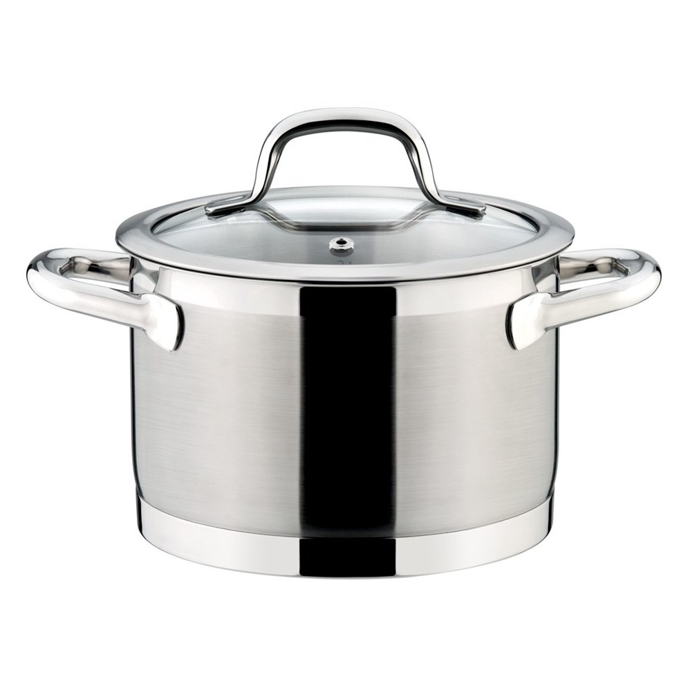 Tescoma PRESIDENT – nerezový hrniec so sklenenou pokrievkou ø 18 cm, 3,0 l